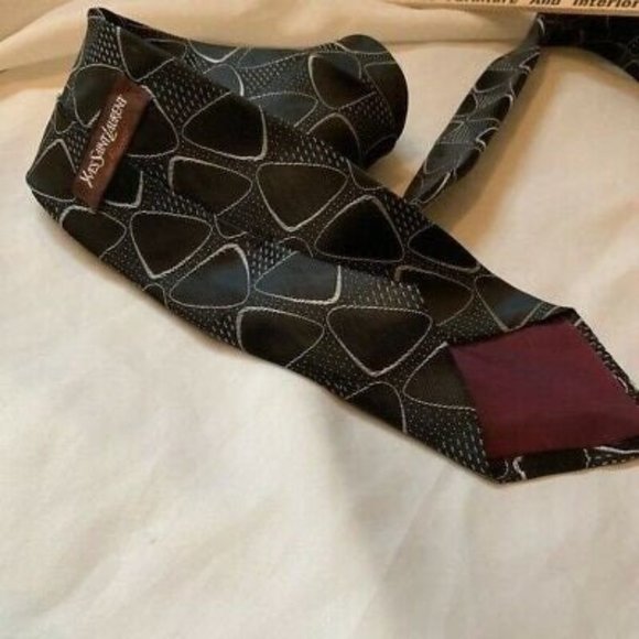 Yves Saint Laurent Neckwear Mens Tie - Picture 2 of 4